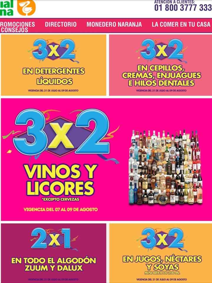 De nuevo 3x2 en vinos y licores - 1