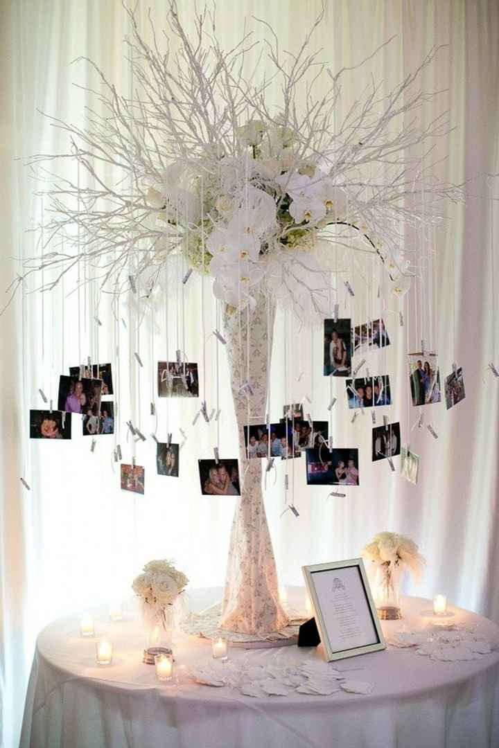 árbol de fotos 