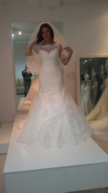 ¡¡¡ya tengo mi vestido de novia!! en la primera tienda. - 1