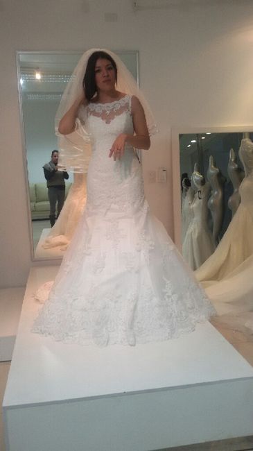¡¡¡ya tengo mi vestido de novia!! en la primera tienda. - 3
