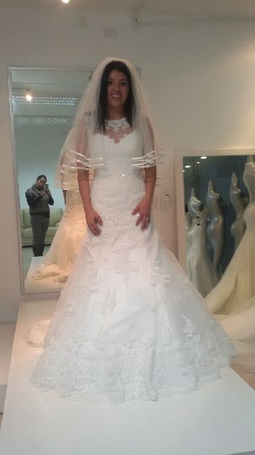 ¡¡¡ya tengo mi vestido de novia!! en la primera tienda. - 4