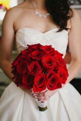 Ramo de novia rojo ¿muy común? - 3