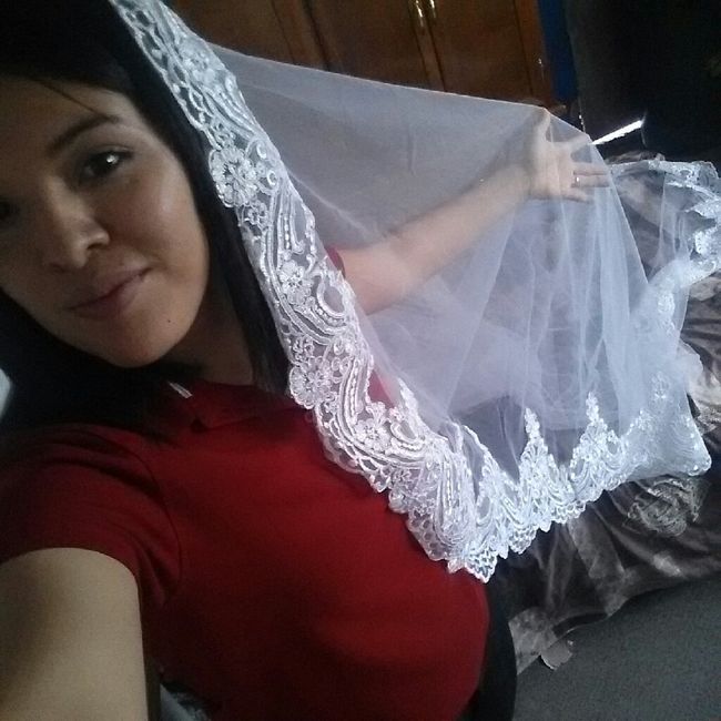 Mi velo - mantilla de aliexpress ¡llego! - 1