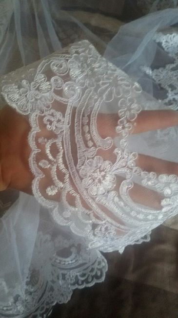 Mi velo - mantilla de aliexpress ¡llego! - 3
