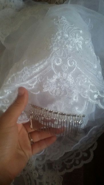 Mi velo - mantilla de aliexpress ¡llego! - 4