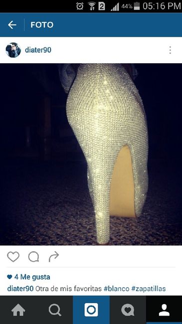 Zapatos con glitter para el día b ¿te atreverías? - 1