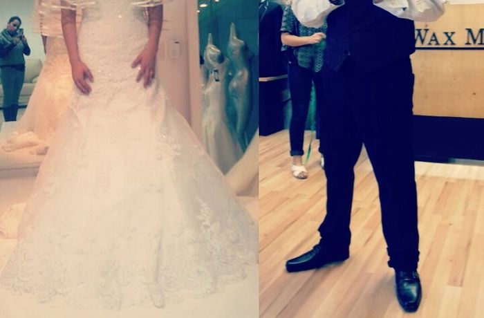 Una probadita a 37 dias nuestros look novia, novio. - 1