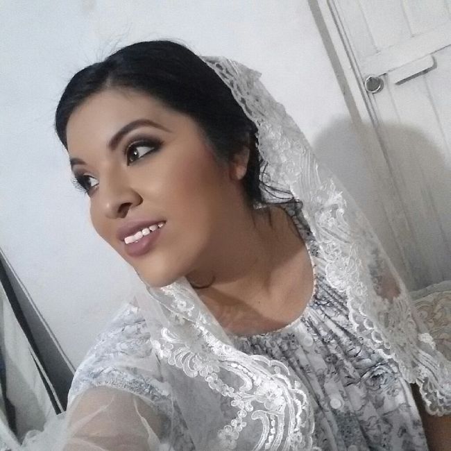 Mi prueba de maquillaje y peinado. - 2