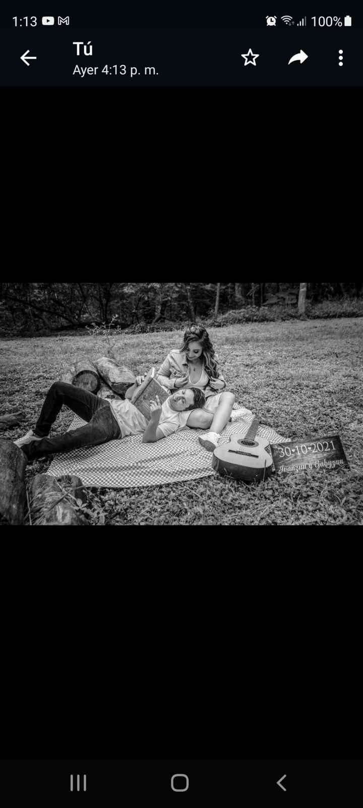 Mi ultimo post, decía: Novia triste  y decepcionada…. Y… - 1