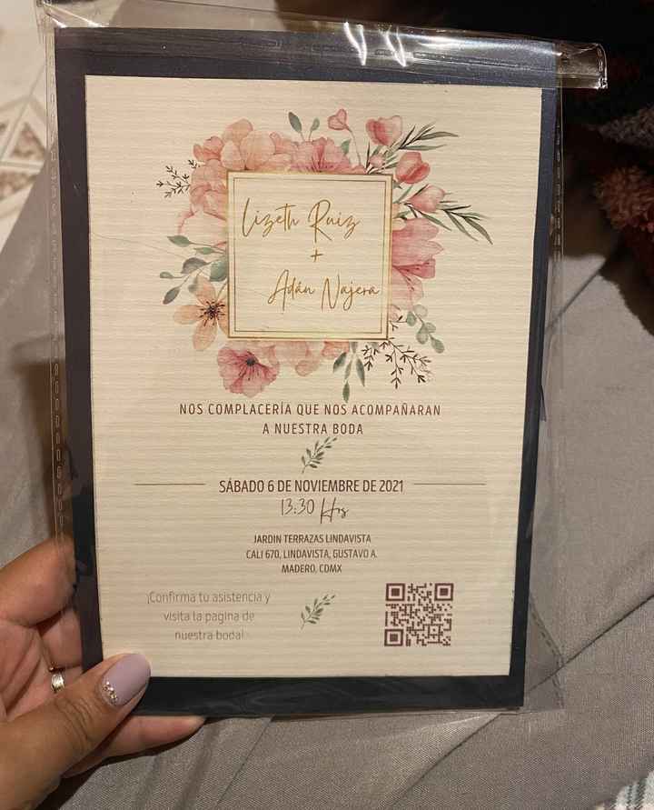 Las invitaciones de mis sueños - 1