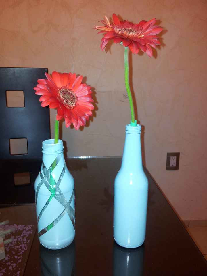 Centros de mesa eco-DIY 