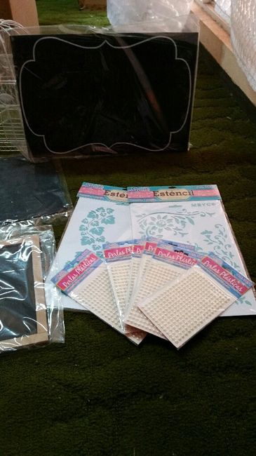 Compras y lista para hacer manualidades!! - 2