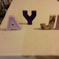 Letras terminadas!! - 2