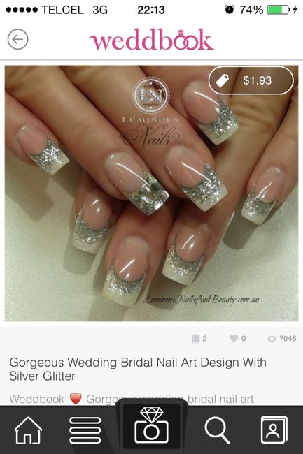 Que tipo de uñas conviene?? con detalle y excusivo?? o un manicura frances ?? - 1