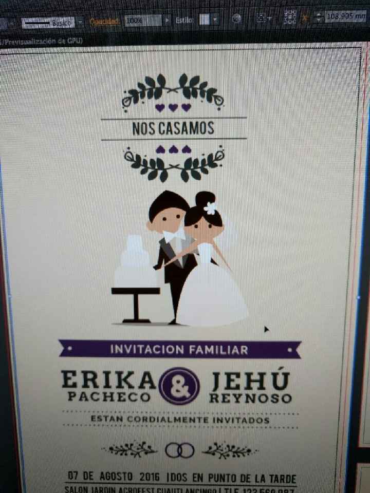 Invitaciones echas por mi? - 2
