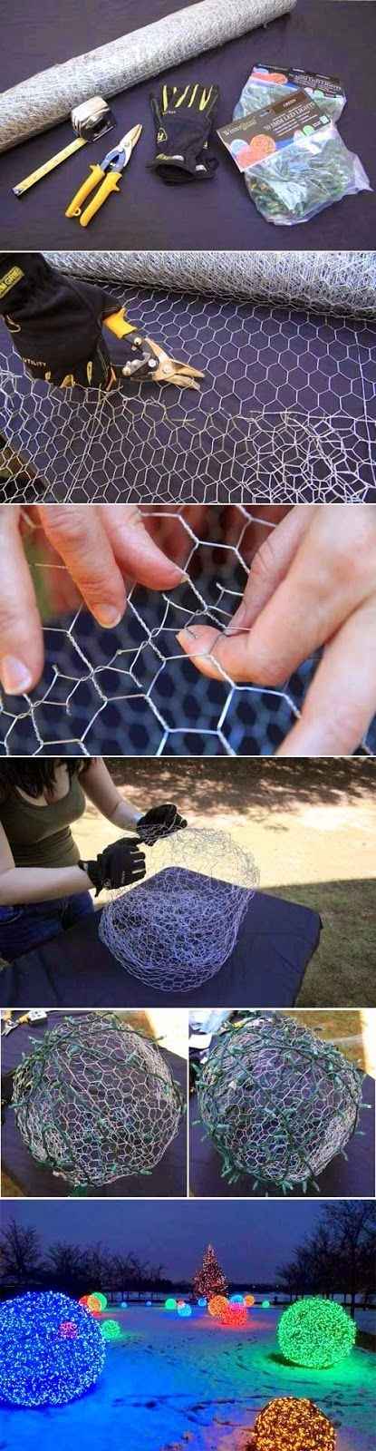 Light garden spheres