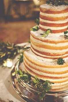 Pastel en capas.