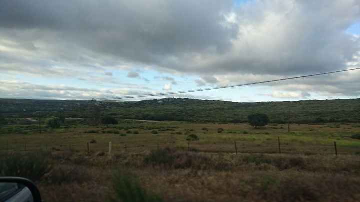 De camino a la visita a la hacienda