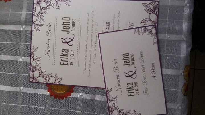 Mis invitaciones - 1