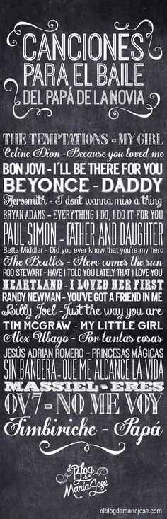 Canciones Padre/hija