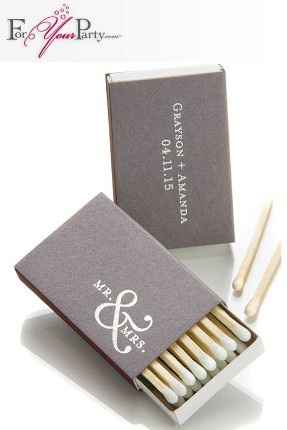 Cerillos personalizados