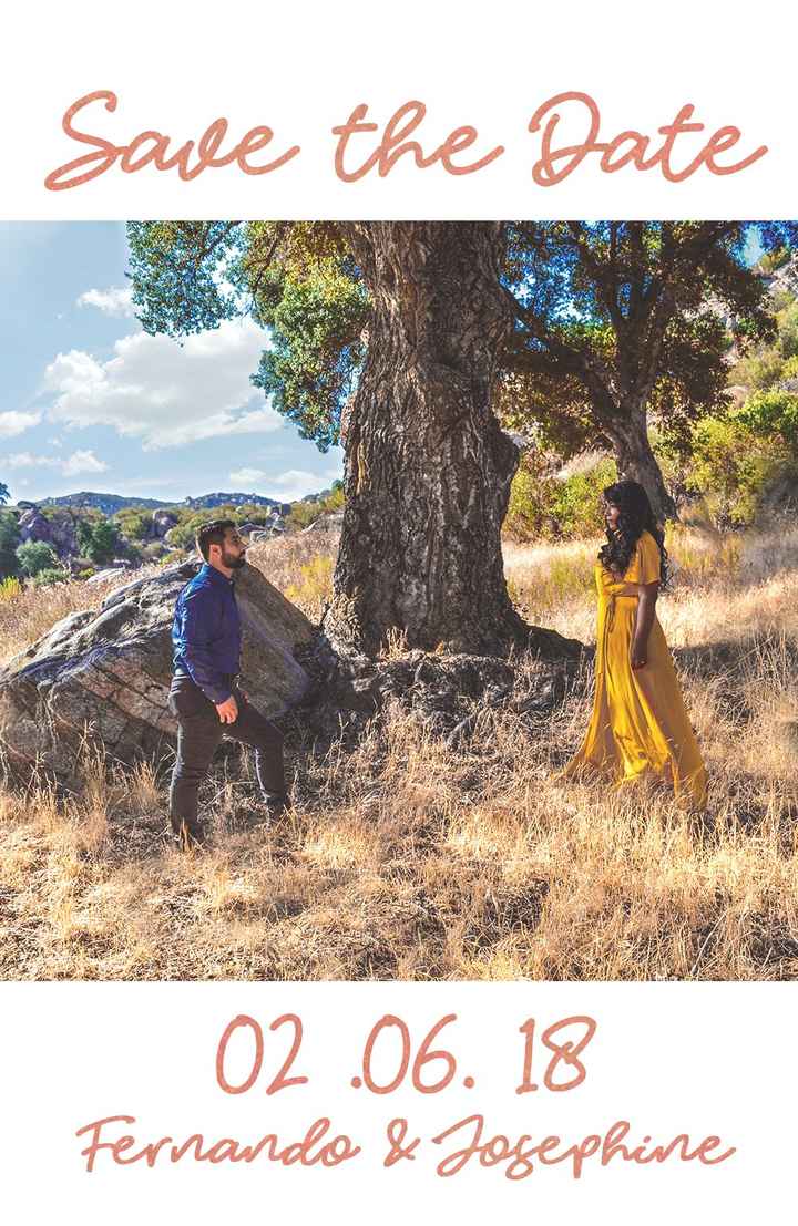 Nuestra imagen para correo │ Save the Date