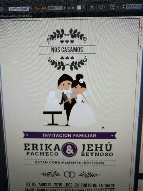 Invitaciones echas por mi? - 2