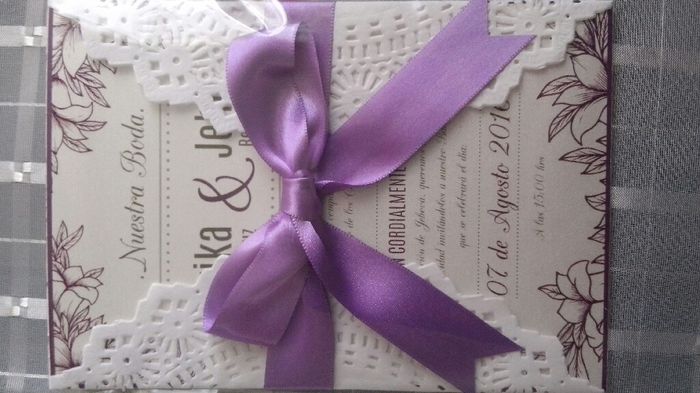 ¿Cómo son tus invitaciones? - 1