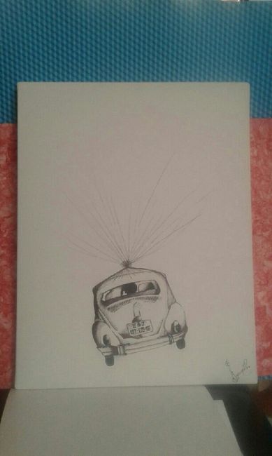 Bastidor! "vochito de huellas" - 2