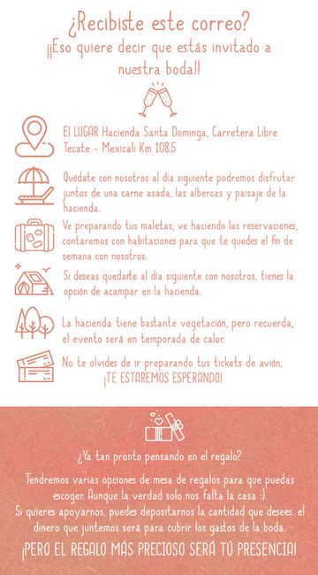 Información adjunta