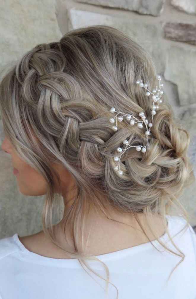 Prueba de maquillaje y peinado👰🏻 - 1