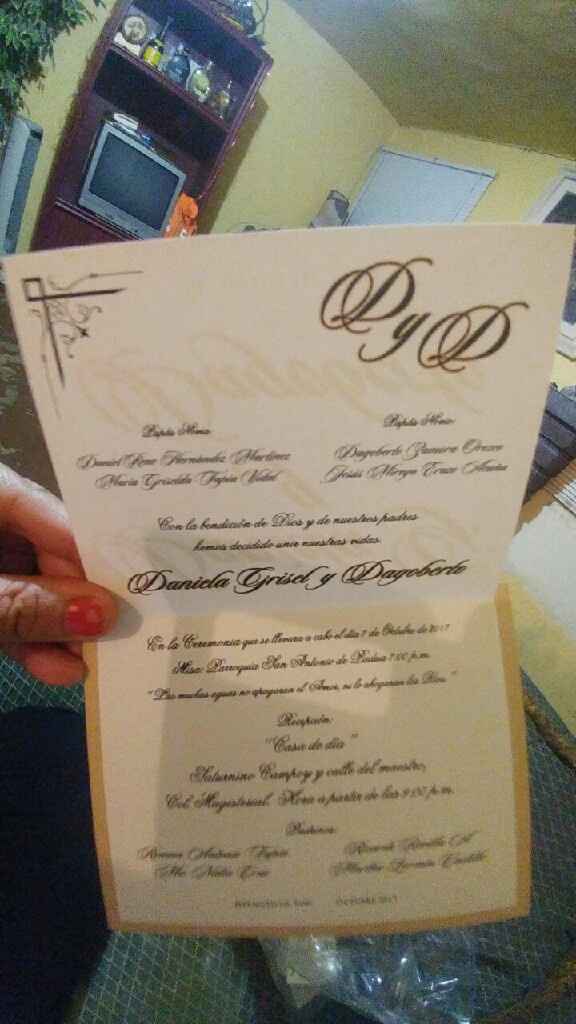  Invitaciones desastre total!!! - 1
