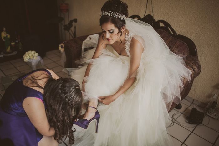 No podía ponerme los zapatos