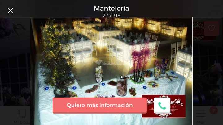 Iluminación mesas - 1