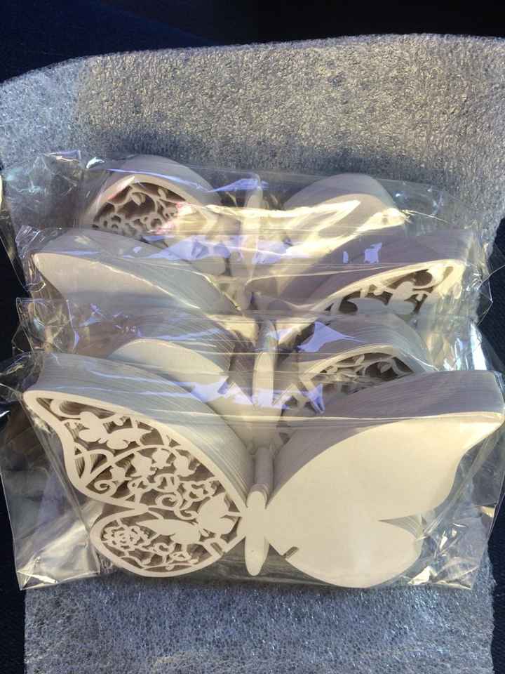 Mi compra en wish: mariposas - 2