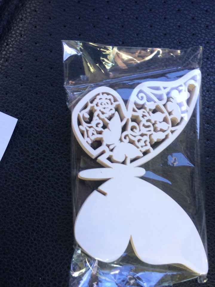 Mi compra en wish: mariposas - 3