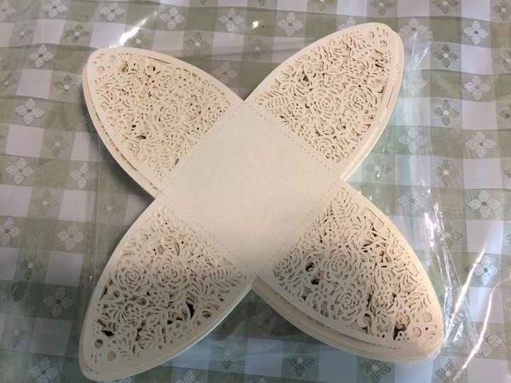 Mis compras aliexpress: cajitas corte láser beige - 2