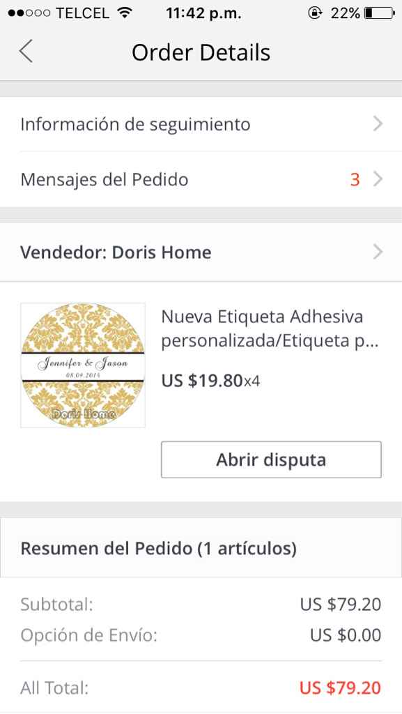 Llegaron mis etiquetas aliexpress - 3