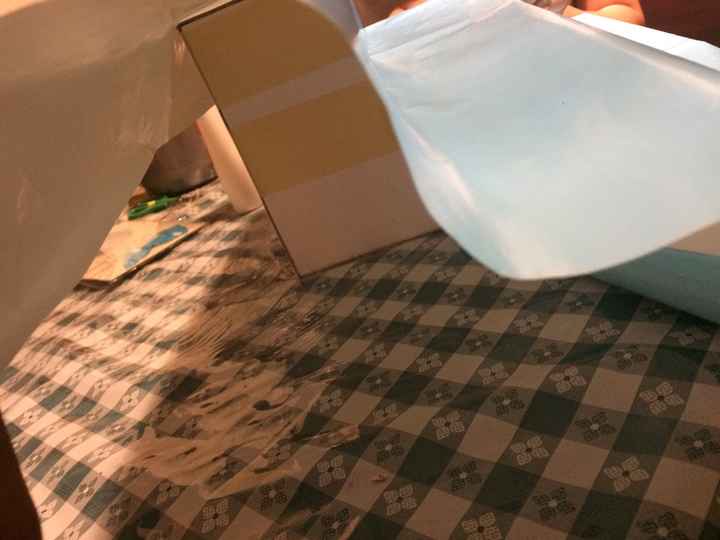 Escalera diy para mesa de dulces! - 5