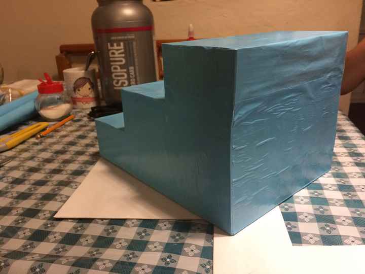Escalera diy para mesa de dulces! - 9