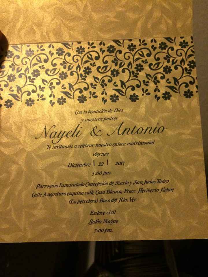  Mis invitaciones y ticket para Recuerdos! - 1