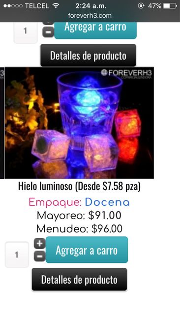 Hielos led - 1