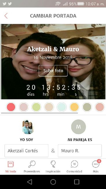 Avances a 20 días 👰 - 5