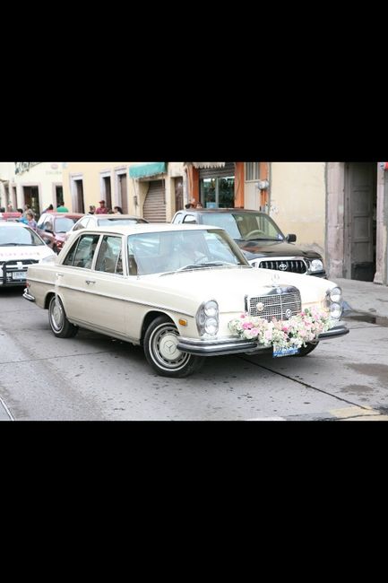Auxilio!!  coche de novios - 1