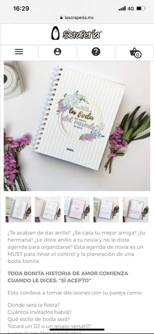 Agenda de boda 1