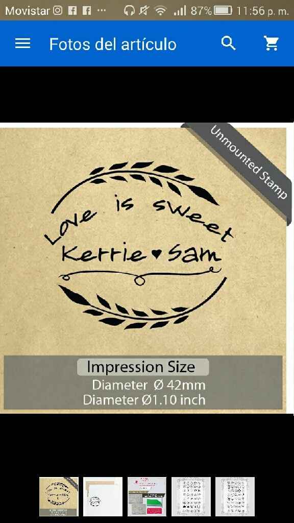 Nuestras invitaciones por fin!! - 3