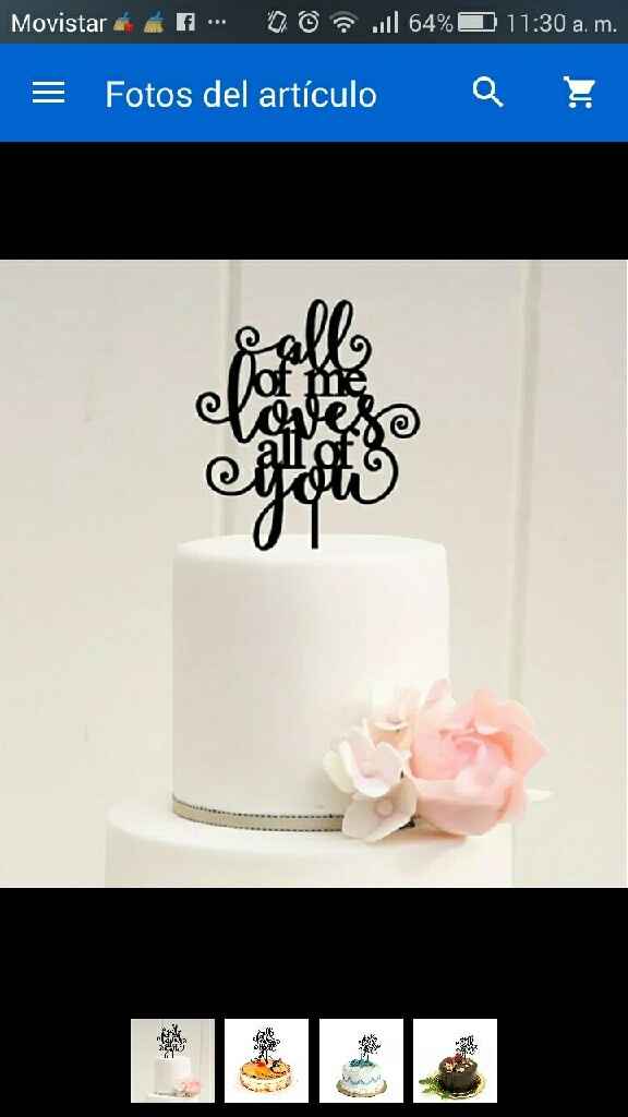 Cake topper!!! - 1