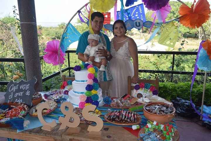 Aprovechamos y bautizamos a la bendi