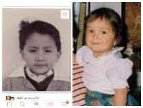 Así éramos de niños mi amorcito y yo,ternuritas - 1