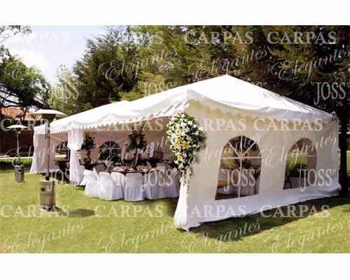 carpas blancas
